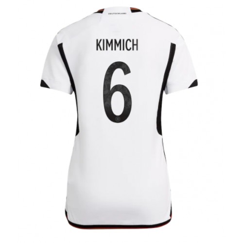 Fotbalové Dres Německo Joshua Kimmich #6 Dámské Domácí MS 2022 Krátký Rukáv